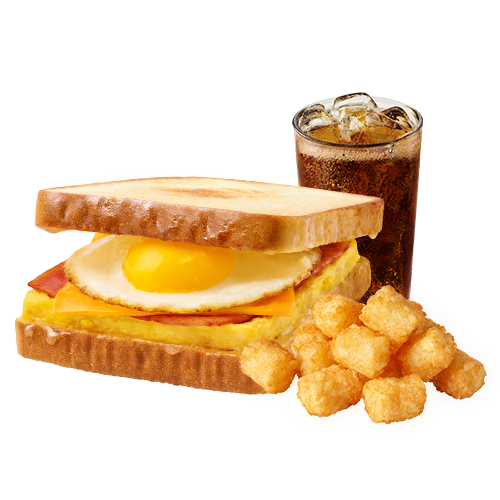 계란후라이 햄치즈 세트
